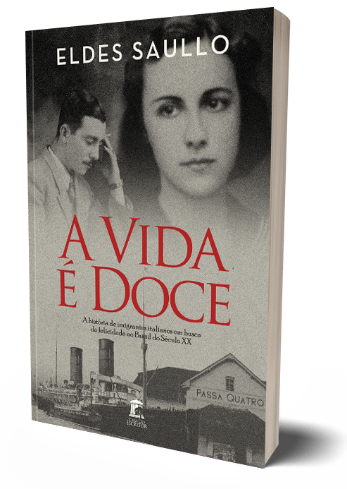 Capa de Livro: A Vida é Doce