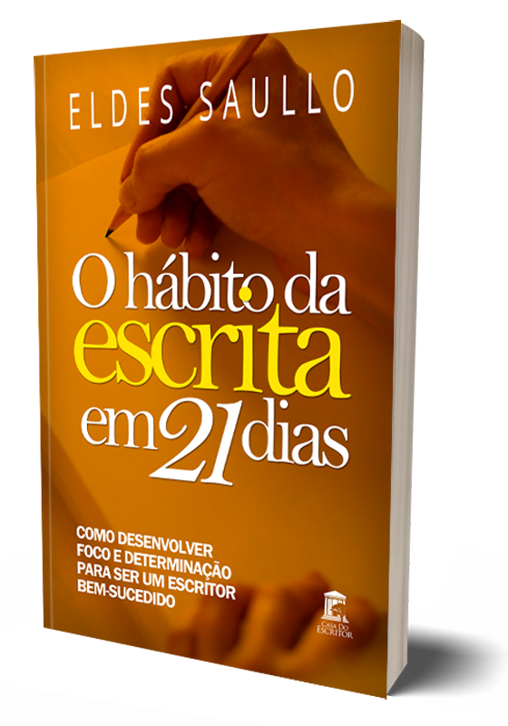 Capa de Livro: O Hábito da Escrita em 21 Dias
